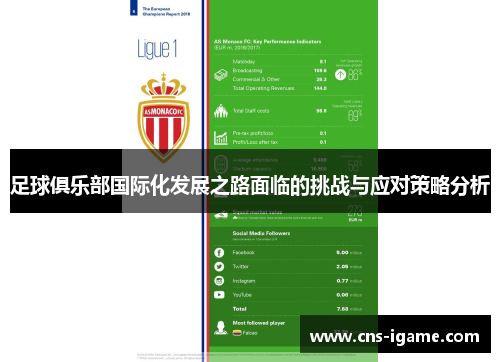 足球俱乐部国际化发展之路面临的挑战与应对策略分析 足球俱乐部国际化发展之路面临的挑战与应对策略分析